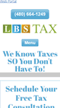 Mobile Screenshot of lbstax.com